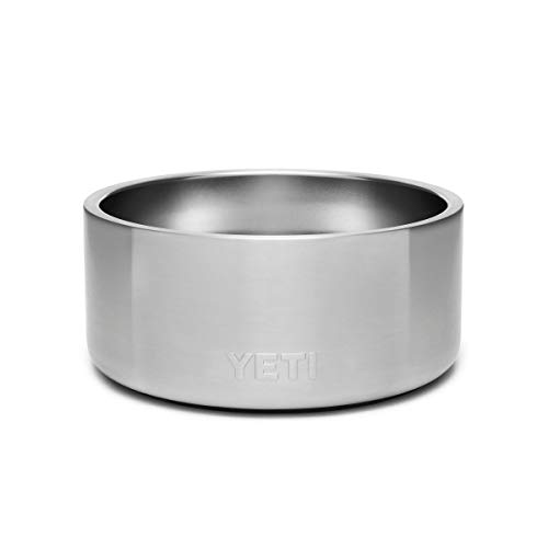 YETI Boomer 4 Stainless Steel, Non-Slip Dog Bowl, Stainless Steel (Renewed)