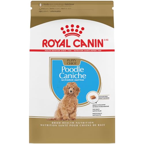 Royal Canin Poodle Puppy Breed Specific Dry Dog Food, 2.5 lb bag