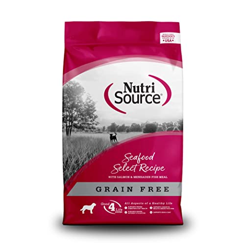 Tuffy'S Pet Food 131754 Tuffy Dog Nutrisource Select Grain Free Seafood Adult And Puppy Dog, 30-Pound