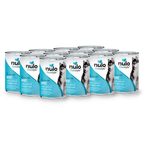 Nulo Grain Free Canned Wet Dog Food (13 oz, Salmon) - 12 Cans