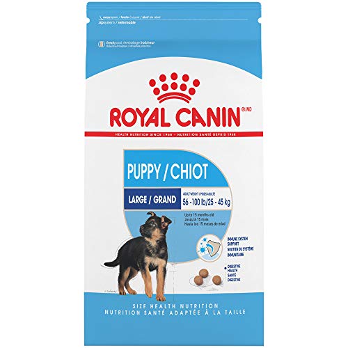 Royal Canin Size Health Nutrition Large Puppy Dry Dog Food, 35 lb bag