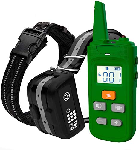 Professional 2020 K9 Dog Shock Training Collar with Remote Long-Range E-Collar with Shock, Vibration Control,...