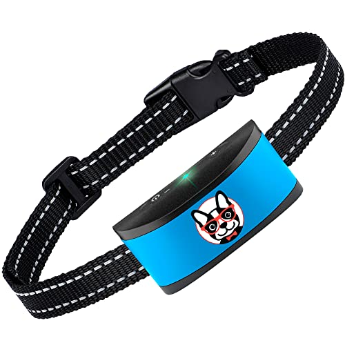 Small Dog Bark Collar Rechargeable - Anti Barking Collar For Small Dogs - Smallest Most Humane Stop Barking Collar - Dog...