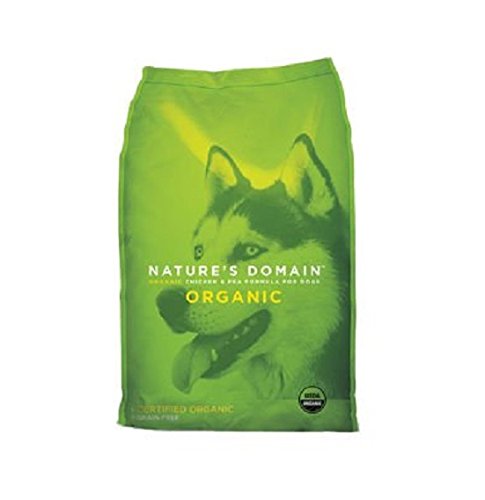 Kirkland Signature Nature's Domain USDA Organic Chicken & Pea Formula Dry Dog Food 30lb Bag