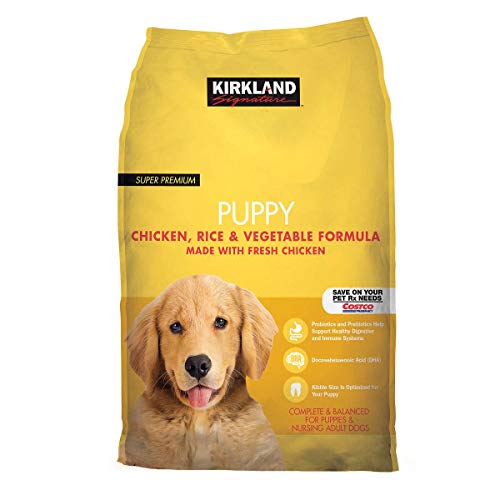 Kirkland Signature Expect More Puppy Formula Chicken, Rice and Vegetable Dog Food 20 lb.