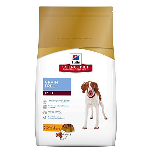 Hill's Science Diet Dry Dog Food, Adult, Grain Free Chicken & Potato Recipe, 21 Lb Bag