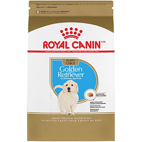 Royal Canin Golden Retriever Puppy Dry Dog Food, 30 lb bag