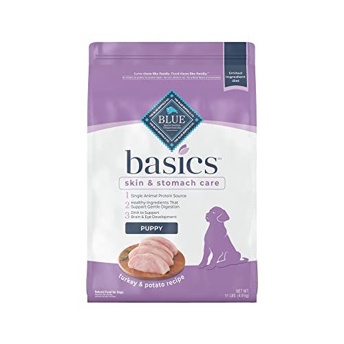 Blue Buffalo Blue Basics Limited Ingredient Formula Turkey & Potato Dry Puppy Food, 11 lbs.