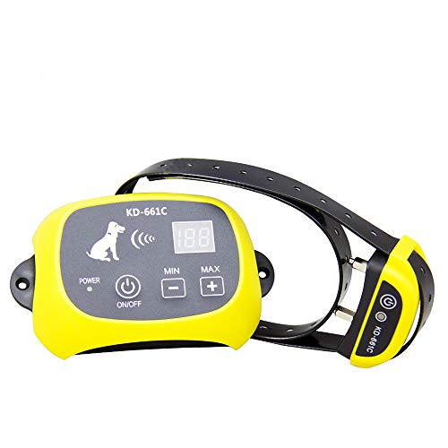 Depps Wireless Dog Fence System with Rechargeable Transmitter and Rechargeable Collar Receiver - Safe & Easy Install...