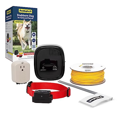 PetSafe Stubborn Dog In-Ground Pet Fence for Dogs and Cats - from the Parent Company of INVISIBLE FENCE Brand - Multiple...