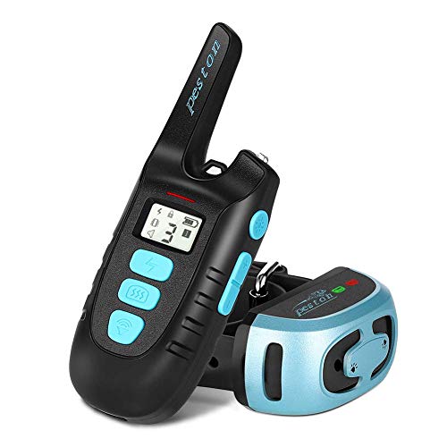 PESTON Dog Training Collar Rechargable 100% Waterproof Electric Vibration Beep Control Dog Shock Collars with Remote...