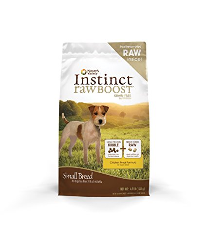 Instinct Raw Boost Small Breed Grain Free Chicken Meal Formula Natural Dry Dog Food By Nature'S Variety, 4.1 Lb. Bag
