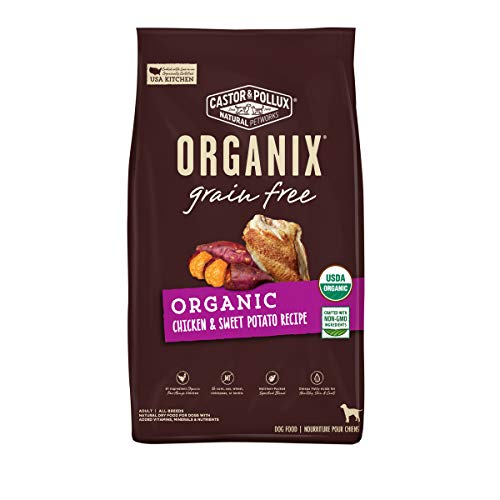 Castor & Pollux ORGANIX Grain Free Organic Chicken & Sweet Potato Recipe Grain Free Dry Dog Food - 4 lb. Bag