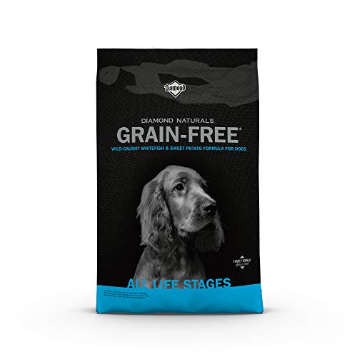 Diamond Naturals Grain Free Real Meat Recipe Premium Dry Dog Food with Real Fish 5lb