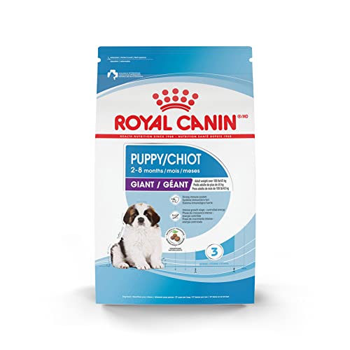 Royal Canin Size Health Nutrition Giant Puppy Dry Dog Food, extra-large Breed Puppy Food Supports Brain Development,...