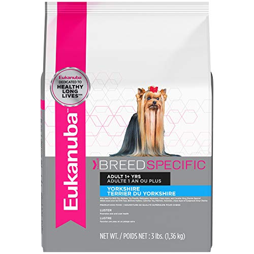 Eukanuba Breed Specific Yorkshire Terrier Dry Dog Food, 3 lb