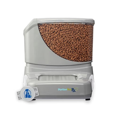 PortionPro Rx Automatic Pet Feeder with Active RFID Technology - Prevents Food Stealing, Perfect for Prescription Diets,...