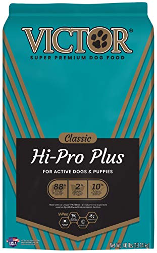 VICTOR Super Premium Dog Food – Hi-Pro Plus Dry Dog Food – 30% Protein, Gluten Free - for High Energy and Active...