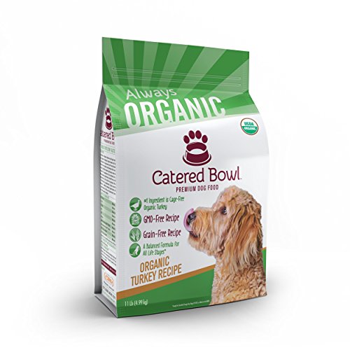 Catered Bowl Organic Turkey Pet Food for Dog, 11 lb