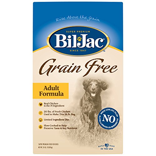 Bil-Jac Grain Free Adult Dog Food, 24 lbs.