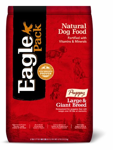 Eagle Pack Natural Pet Food, Large And Giant Breed Puppy Formula, 30-Pound Bag