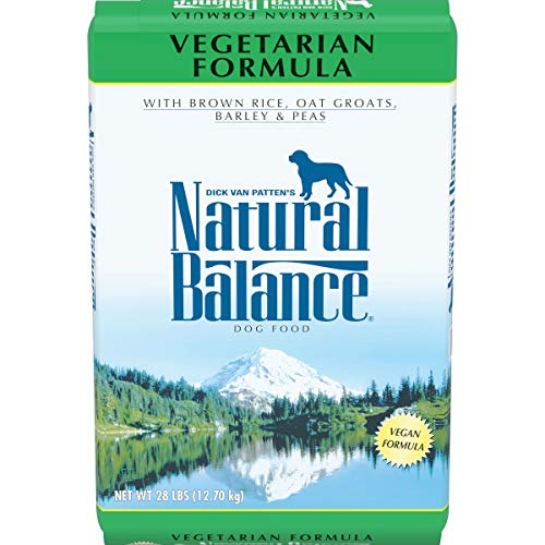 Natural Balance Limited Ingredient Diets Vegetarian Brown Rice, Oat Groats, Barley & Peas | Adult Dry Dog Food |Vegan |...