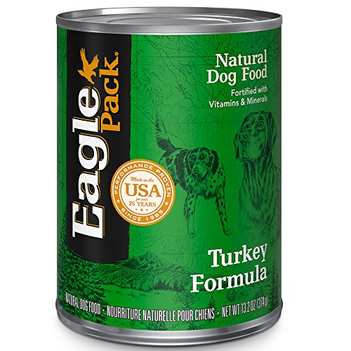 Eagle Pack Natural Wet Canned Dog Food, Turkey, 13.2-Ounce Can (Pack Of 12)