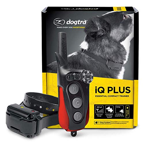 Dogtra iQ Plus Rechargeable Waterproof 400-Yard Remote Dog Training E-Collar