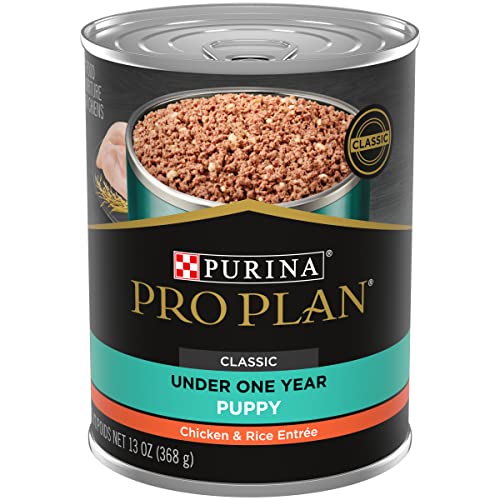 Purina Pro Plan Pate Wet Puppy Food, DEVELOPMENT Chicken & Brown Rice Entree - (12) 13 oz. Cans