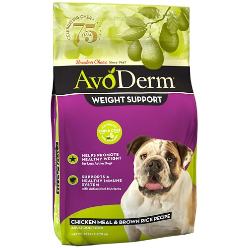 Avoderm Natural Weight Support Dry Dog Food 28 Pound (Pack of 1)