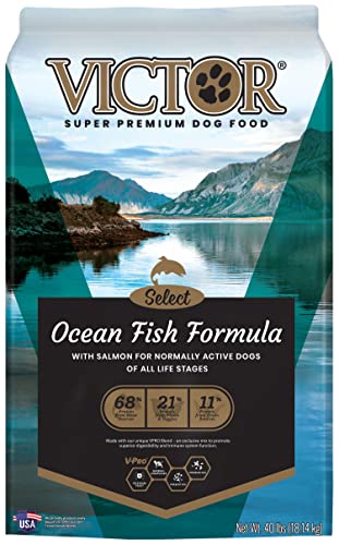 VICTOR Super Premium Dog Food – Select - Ocean Fish Formula – Gluten Free Dry Dog Food for Normally Active Dogs and...