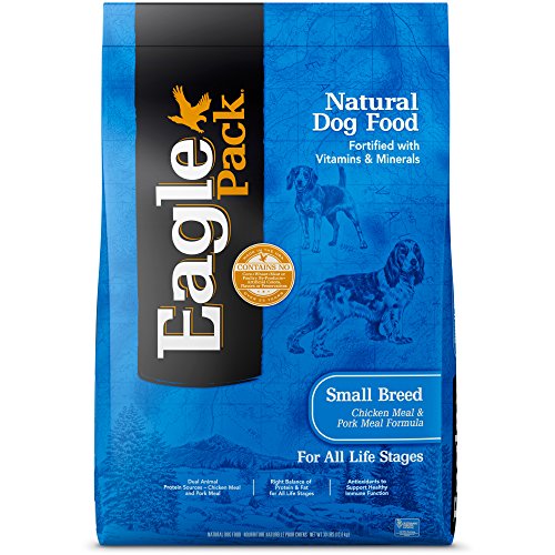 Eagle Pack Natural Dry Small Breed Dog Food, Chicken & Pork, 30-Pound Bag